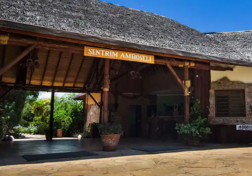 Sentrim-Amboseli-Lodge entrance