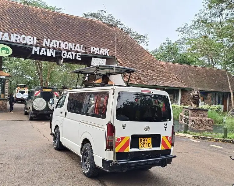 Marurumi safaris at Nairobi National Park Main gate Entrance