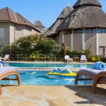 pool side view pool side view